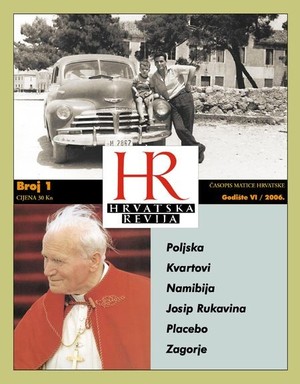 Hrvatska revija 1, 2006.