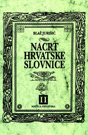 Nacrt hrvatske slovnice II.