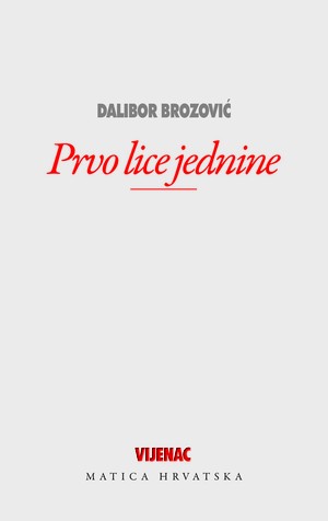 Prvo lice jednine