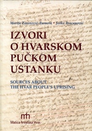 Izvori o Hvarskom pučkom ustanku