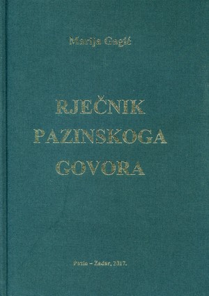 Rječnik pazinskoga govora