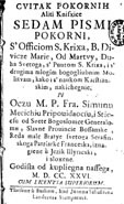 Molitvenici u Slavoniji u 18. stoljeću