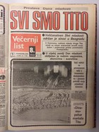 Novine i Titova smrt