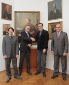 Talijanski veleposlanik i ravnatelj Talijanskog kulturnog centra posjetili Maticu hrvatsku