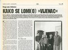 Kako se lomio Vijenac (II)