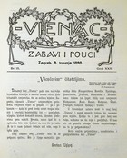 Uskršnji Vienac iz 1898.