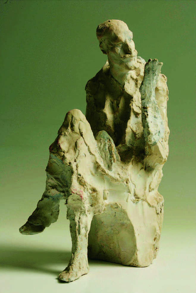 Kruno Bošnjak, skulptura A. G. Matoša, 1996.